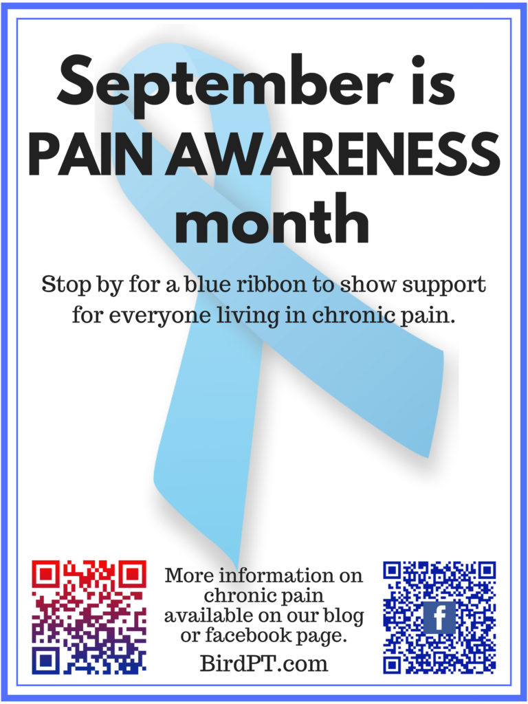 Pain Awareness Month Bird Physical Therapy