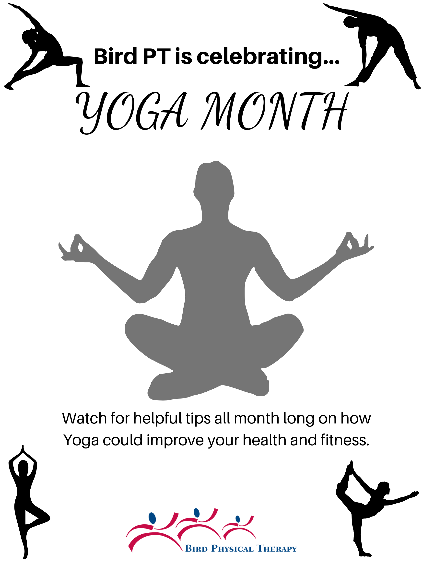 Yoga Month Bird Physical Therapy 1183